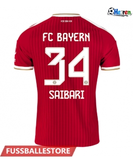Günstige Bayern Munich Ismael Saibari #34 Heimtrikot 2026-27 Kurzarm